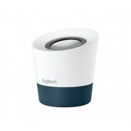 Logitech Bocina Portátil Z51, Alámbrico, 5W, USB, Blanco