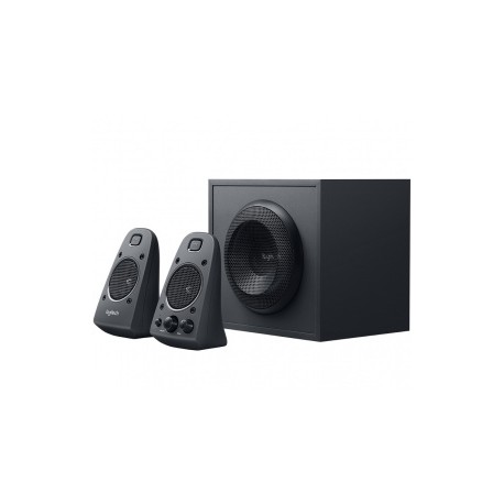 Logitech Bocina Z625 con Subwoofer, Alámbrico, 2.1, 70W RMS, Entrada Óptica, Negro