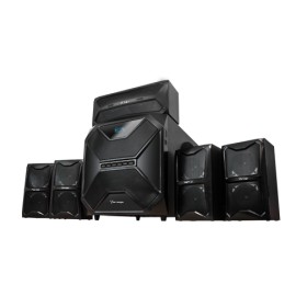 Vorago Bocinas con Subwoofer SPB-600, Bluetooth, Inalámbrico, 5.1, 15W RMS, Negro