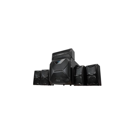 Vorago Bocinas con Subwoofer SPB-600, Bluetooth, Inalámbrico, 5.1, 15W RMS, Negro