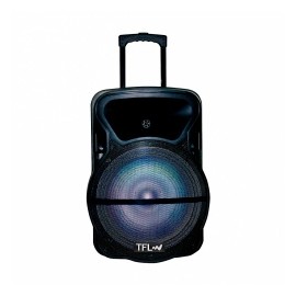 TFL Bable STAGE12, Bluetooth, Inalámbrico, 6000W PMPO, Negro