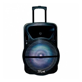 TFL Bafle STAGE15, Bluetooth, Inalámbrico, 6000W PMPO, Negro