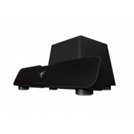 Razer Barra de Sonido con Subwoofer Leviathan, Bluetooth, Inalámbrico, 2.1, 60W RMS, Negro