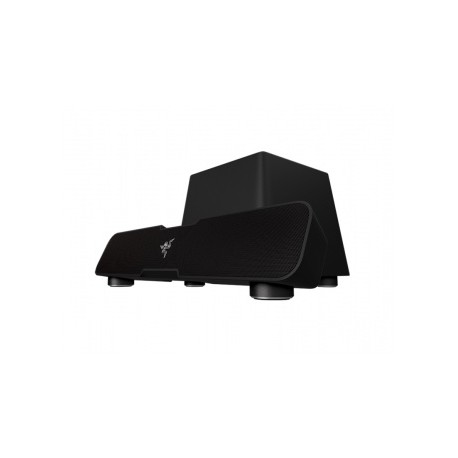 Razer Barra de Sonido con Subwoofer Leviathan, Bluetooth, Inalámbrico, 2.1, 60W RMS, Negro