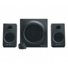 Logitech Bocinas Multimedia con Subwoofer Z333, Alámbrico, 2.1, 40W RMS, Negro