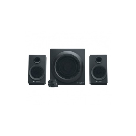 Logitech Bocinas Multimedia con Subwoofer Z333, Alámbrico, 2.1, 40W RMS, Negro