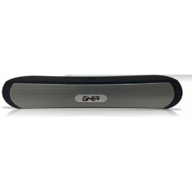 Ghia Bocina SPK-1444, Bluetooth, Alámbrico/Inalámbrico, 2.0 Canales, 6W RMS, Negro