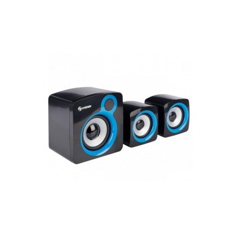 Steren Bocina con Subwoofer BOC-1025, Alámbrico, 2.1, 6W RMS, 110W PMPO, USB, Negro