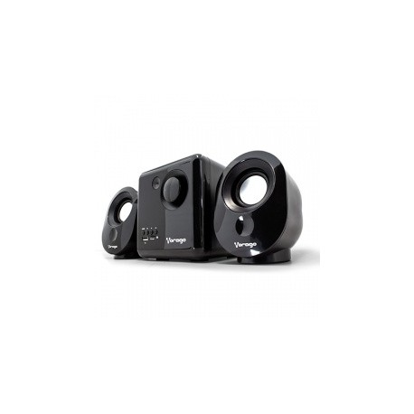 Vorago Bocinas para Computadora SPK-200, Alámbrico, 2.1, 7W, USB, Negro