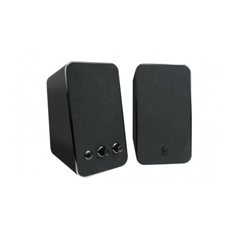 Perfect Choice Bocinas para Computadora Block USB, Alámbrico, 4W RMS, Negro