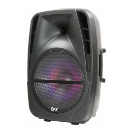 QFX Bafle PBX-BF15, Bluetooth, Inalámbrico/Alámbrico, 4600W PMPO, USB, Negro