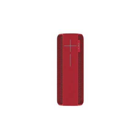 Logitech Bocina Portátil UE MEGABOOM, Bluetooth, Inalámbrico, 2.0, USB, Rojo - Resistente al Agua