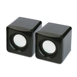 ONE Bocinas para Computadora EV-201, Alámbrico, 3W RMS, USB, Negro