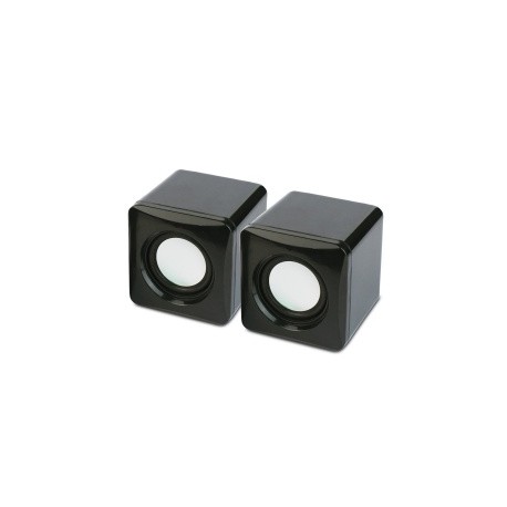 ONE Bocinas para Computadora EV-201, Alámbrico, 3W RMS, USB, Negro