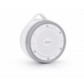 Memorex Bocina Portátil MW232RG, Bluetooth, Inalámbrico, USB, Blanco/Gris