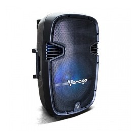 Vorago Bafle con Karaoke KSP-500, Bluetooth, Inalámbrico, 100W RMS, USB 2.0, Negro