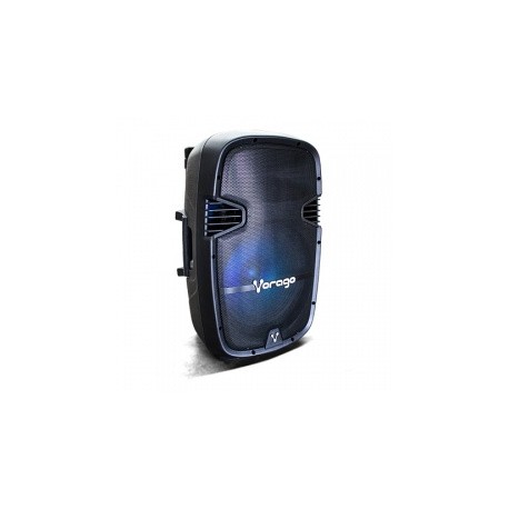 Vorago Bafle con Karaoke KSP-500, Bluetooth, Inalámbrico, 100W RMS, USB 2.0, Negro