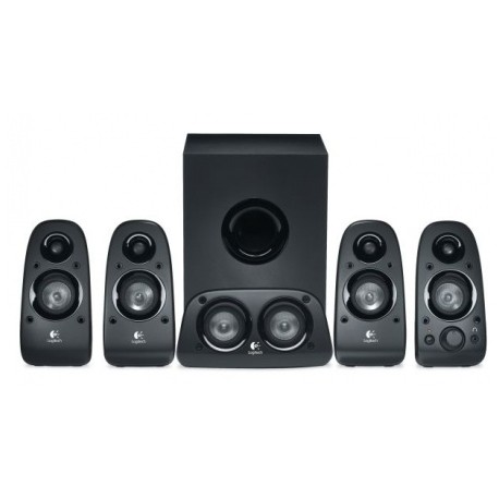 Logitech Bocinas con Subwoofer Z506, 5.1, 75W RMS, 150W PMPO, Negro