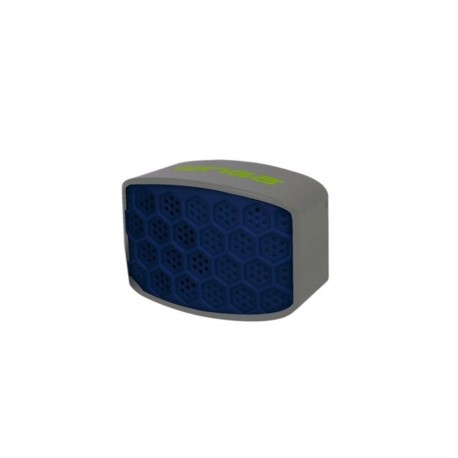 Ginga Bocina Potátil URBAN, Bluetooth, Inalámbrico, Micro-USB, Azul/Gris