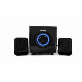 Vorago Bocinas con Subwoofer SPK-300, Alámbrico, 2.1, 10W RMS, Negro