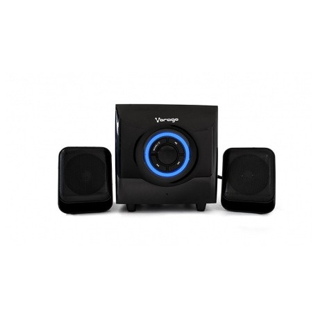 Vorago Bocinas con Subwoofer SPK-300, Alámbrico, 2.1, 10W RMS, Negro