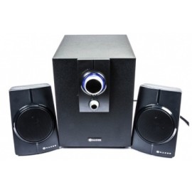 Naceb Bocinas con Subwoofer NA-334, Alámbrico, 2.1, 20W RMS, 40W PMPO, 3.5mm, Negro