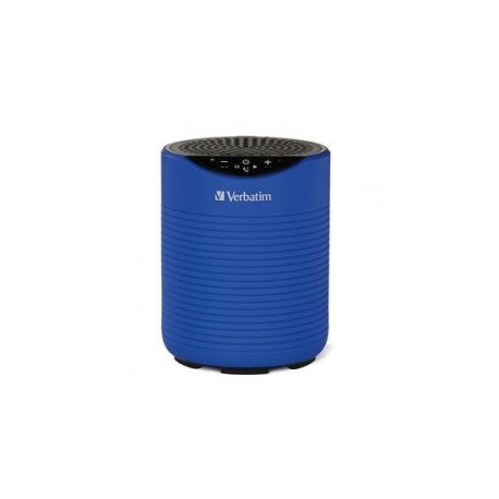 Verbatim Bocina Portátil 98592, Bluetooth, Inalámbrico, Azul, Resistente al Agua