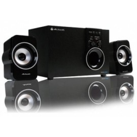 Acteck Bocinas con Subwoofer AXF-390, Alámbrico, 2.1, 120W RMS, Negro