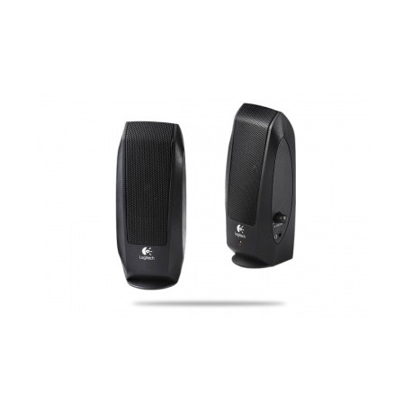 Logitech Bocinas para Computadora S-120, Alámbrico, 2.0, 2.3W RMS, Negro