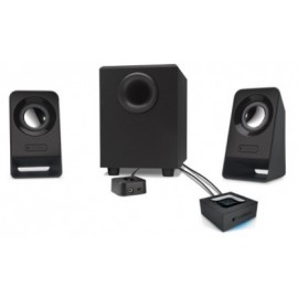 Logitech Bocinas Multimedia con Subwoofer Z213, Alámbrico, 2.1, 7W RMS, Negro