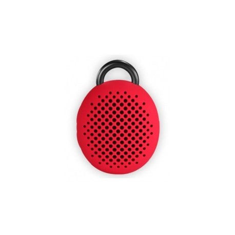 Divoom Bocina Portátil Bluetune-bean, Bluetooth, Inalámbrico, 3W RMS, Rojo - con Control de Selfies