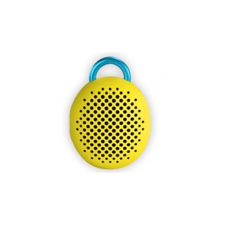 Divoom Bocina Portátil Bluetune-bean, Bluetooth, Inalámbrico, 3W RMS, Amarillo