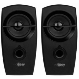 Perfect Choice Bocinas Easy Line para Computadora, Alámbrico, 2.0, 2W RMS, USB, Negro