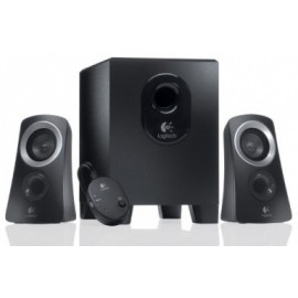 Logitech Bocinas con Subwoofer Z313, 2.1, 50W RMS, Negro