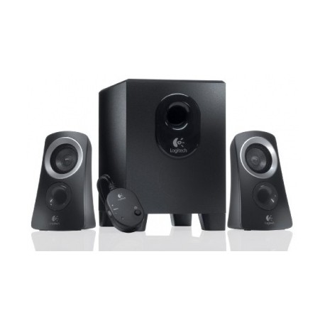 Logitech Bocinas con Subwoofer Z313, 2.1, 50W RMS, Negro