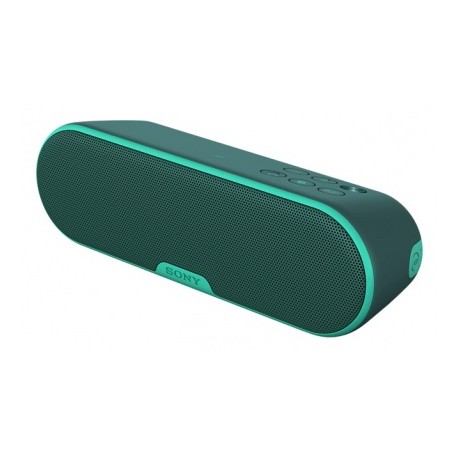 Sony Bocina Portátil SRS-XB2, Bluetooth, Inalámbrico, 2.0, USB 2.0, Verde - Resistente al Agua