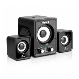 Xtech Bocina con Subwoofer XTS-375BK, Alámbrico, 2.1, 12W RMS, USB, Negro