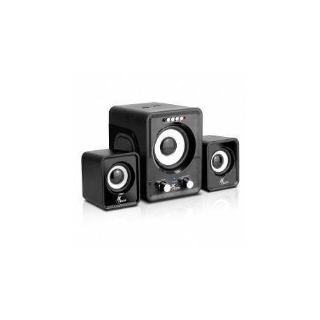 Xtech Bocina con Subwoofer XTS-375BK, Alámbrico, 2.1, 12W RMS, USB, Negro