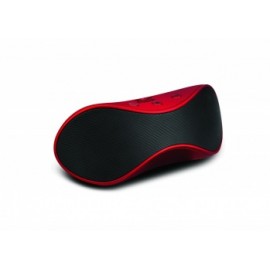 Klip Xtreme Bocina Portátil KWS-610, Bluetooth, Inalámbrico, 6W RMS, Negro/Rojo