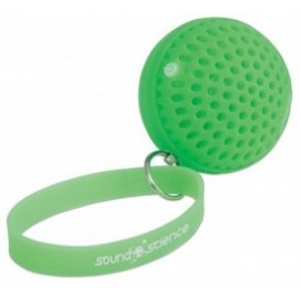 Manhattan Mini Bocina Sound Science Atom, Bluetooth 2.1, Inalámbrico, Micro-USB, Verde