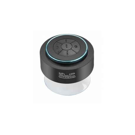 Klip Xtreme Bocina BlueRain, Bluetooth, Inalámbrico, 3W RMS, Negro - Resistente al Agua