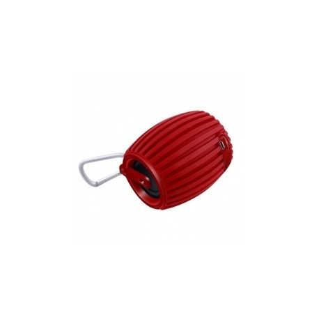 Acteck Bocina Bluetooth Portátil Xplotion, Inalámbrico, Rojo