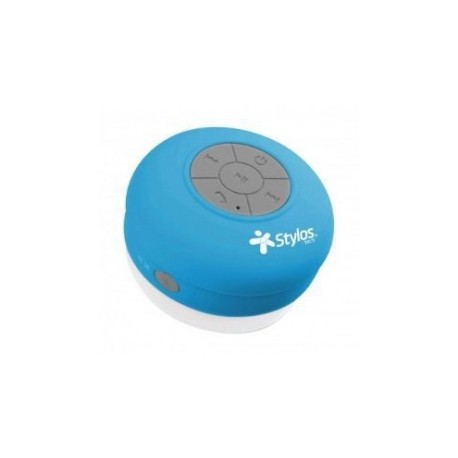 Stylos Bocina Portatil STSWAX1, Bluetooth, Inalámbrico, Azul