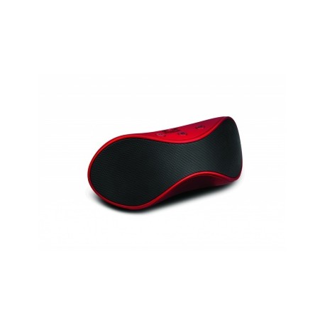 Klip Xtreme Bocina Portátil KWS-610, Bluetooth, Inalámbrico, 6W RMS, Negro/Rojoo