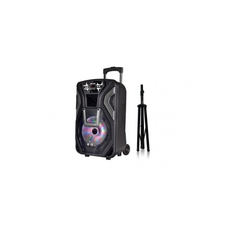 YES Baffle PBY6500, Bluetooth, AlámbricoInalámbrico, 2.1, 6500W PMPO, USB, Negr0