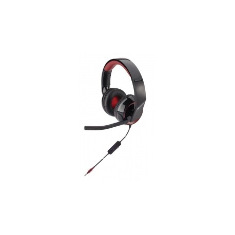 Corsair Audífonos Gamer Raptor HS30, Alámbrico, 2.7 Metros, Negro/Rojo