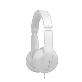 Maxell Audífonos Solid2, Alámbrico, 1.5 Metros, 3.5mm, Blanco