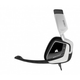 Corsair Audífonos Gamer VOID USB Dolby 7.1 RGB, Alámbrico, 1.8 Metros, Negro/Blanco