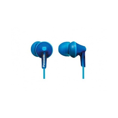 Panasonic Audífonos Intrauriculares RP-HJE125PP, Alámbrico, 1.1 Metros, 3.5mm, Azul