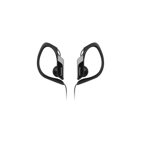 Panasonic Audifonos Intrauriculares Deportivos RP-HS34PP, Alámbrico, 1.2 Metros, 3.5mm, Negro